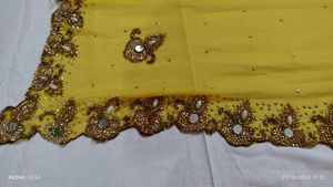 Yellow Complete Salwar Suit Embroidered