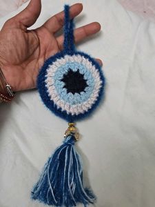 Blue eye Handmade Crochet hanging
