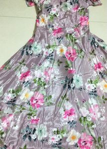 Handwork Floral Gown