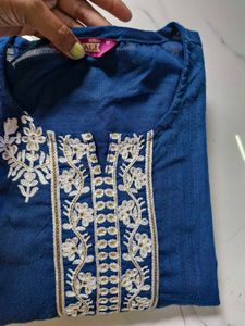 Daily Wear Kurti Pant And Dupatta Set
