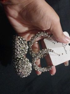 Sparkling Hoop Earrings
