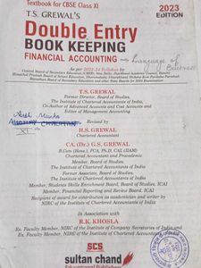 T.S. Grewal's Double Entry Book Keeping