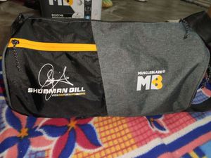 MuscleBlaze Limited Edition Shubman Gill Gym Bag