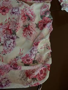 Floral Off-the-Shoulder Mini Dress