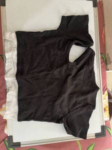 Trendy Layered Crop Top