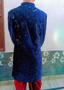 Blue 💙 Sherwani New Branded ,🎉💐