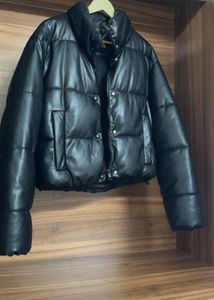Zara Black Puffer Jacket