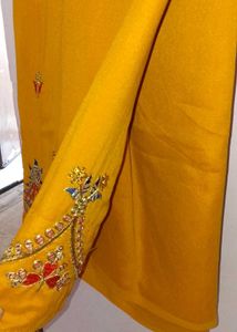 party wear saree with blouse