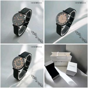 EMPORIO ARMANI NEW BLACK LADIES WATCH AT SALE