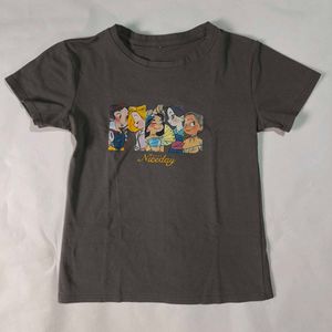 Women's Disney Princesses Printed Tshirt