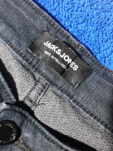 Jack &amp; Jones Navy Blue Jean Pant For Men