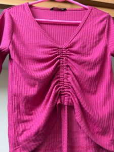 Zudio Pink Long Sleeve Top