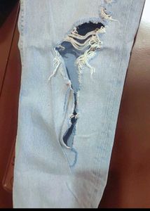 Light Blue Jeans Denim For Girl Or Woman 32 Waist