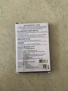 Blotting Sheets For Oily Skin