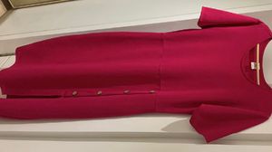 Magenta Midi Dress