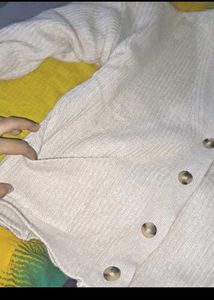 Off White Oversized Sweater