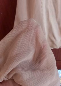 Sheer Sleeve Cropped Cardigan