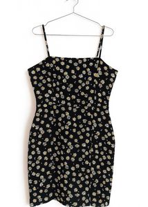 Daisy Print Mini Dress