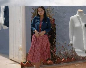 Dress with jacket for layering