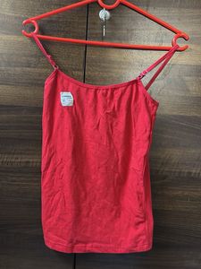 This Is A Red camisole Tank Top By Brand Bodykool