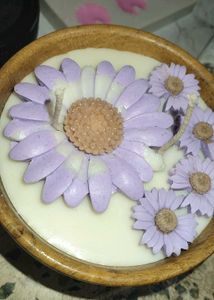 Floral Candle Set Of 2