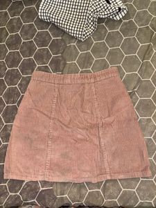 curdoroy mini skirt