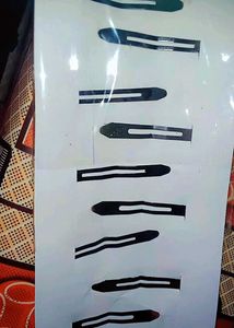 Black Hair Clips -10
