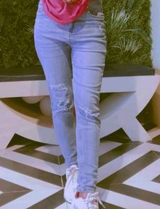 Distressed Jeans