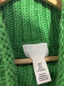 Green H&amp;M Knit Pullover