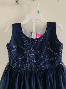Navy Blue Party Dress