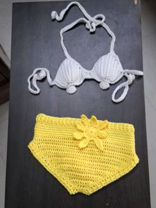 Crochet Bikini Set with Headband