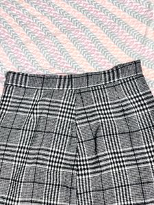 Plaid Mini Skirt