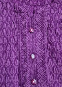 Elegant Purple Kurta