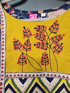 Floral Print Kurta