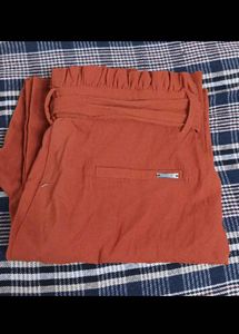 Rust Colored Waist Pants