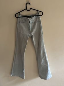 Light Wash Flare Jeans By H&M
