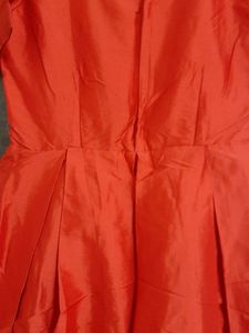 Unused new Red Gown , Bust 34 Inches