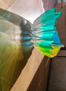 Mikasa Walther Glass Frosted Germany Display Bowl