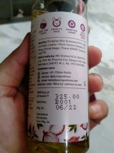 Plum Hair Oil