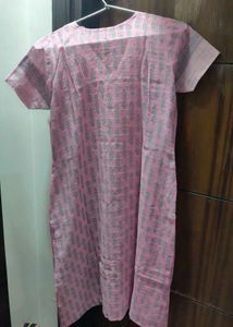 Pink Printed Kurti
