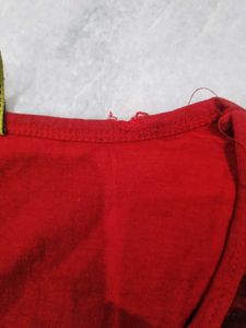 Red &#34;The Fashion&#34; Long Sleeve Top