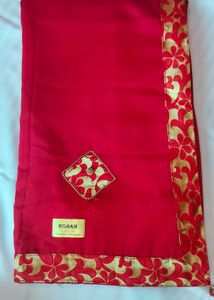 NEW RED SAREE