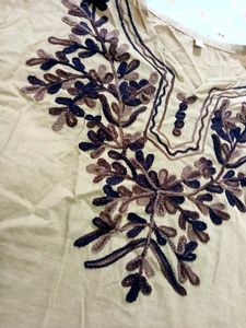 Short Chikankari Kurti