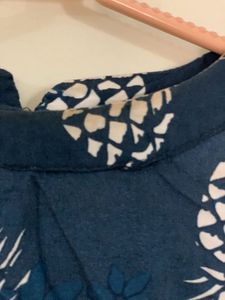 Pineapple Print Tassel Top