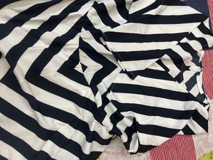 Striped A Line Dress
