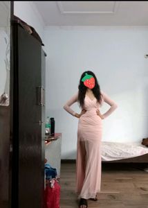 Peach Bodycon Dress