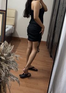 Little Black One-Shoulder Dress