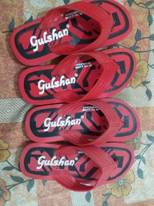 4 Piece  Combo Men Hawaii Slippers