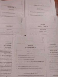 ICSE 2025 Board Exam Question Papers