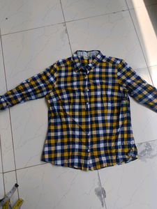 Price Drop!! Checked Shirt For Woman